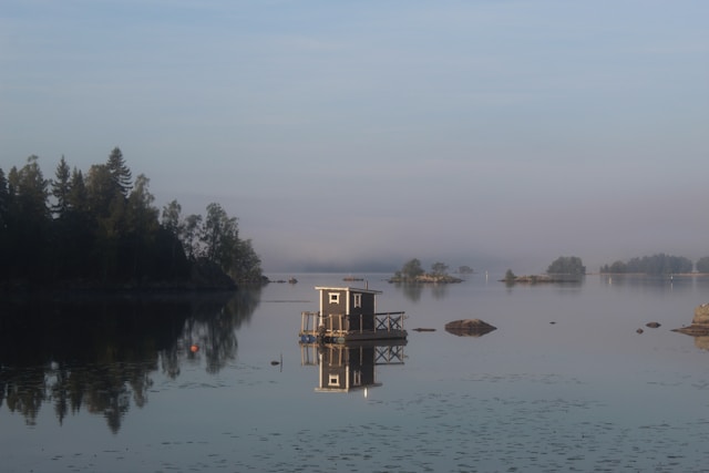 Tiny Sauna in Finland